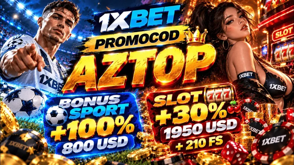 What does the 1xbet promo code AZTOP actually give new players?